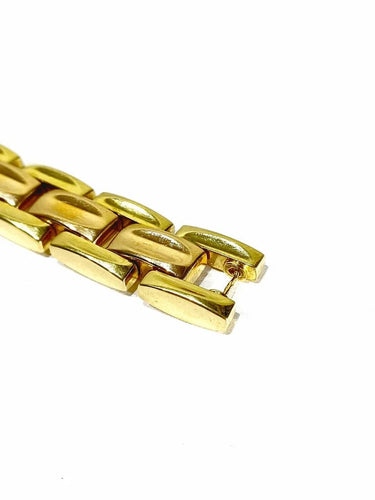 Bracelet Bracelet réversible en or rose et or jaune 18 carats 58 Facettes