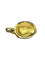 Pendentif Augis - Médaille Vierge Marie / Notre-Dame de Lourdes en or jaune 18 carats 58 Facettes