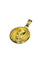 Pendentif Médaille de la Vierge en or jaune 18 carats et or rose 58 Facettes