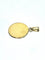 Pendentif Médaille de la Vierge en or jaune 18 carats et or rose 58 Facettes