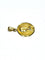 Pendentif Médaille de la Vierge en or jaune 18 carats et or rose 58 Facettes