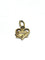 Pendentif Pendentif maison en cœur en or rose 18 carats 58 Facettes