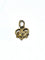 Pendentif Pendentif maison en cœur en or rose 18 carats 58 Facettes