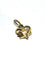 Pendentif Pendentif maison en cœur en or rose 18 carats 58 Facettes