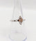Bague 55 Bague solitaire en or blanc 18k avec diamants taille navette et baguettes 58 Facettes A06479
