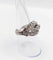 Bague 53.5 Bague bombée Art déco en or blanc 18k et platine, diamants 58 Facettes A06454