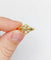 Bague 55.5 Bague toi et moi Art nouveau en or jaune 18k et perles 58 Facettes A06501