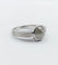Bague 52 Pagliani - Bague en or gris 18k avec diamant gris 3,50 ct 58 Facettes A01232