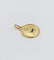 Pendentif AUGIS - Pendentif Médaille d’Amour en or jaune 18k, saphir et diamant 58 Facettes J10720X000