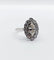 Bague 50 Bague marquise Art déco en or blanc 18k et diamants 58 Facettes A05282
