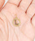 Pendentif Pendentif Art nouveau lettre L en or jaune 18k 58 Facettes A05553