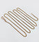 Collier Chaîne sautoir antique en or jaune 14K à mailles gourmette 58 Facettes A05536