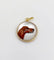 Pendentif Pendentif tête de chien en or jaune 18k et cristal d'Essex (circa 1890) 58 Facettes A05539