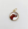 Pendentif Pendentif tête de chien en or jaune 18k et cristal d'Essex (circa 1890) 58 Facettes A05539
