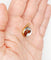 Pendentif Pendentif tête de chien en or jaune 18k et cristal d'Essex (circa 1890) 58 Facettes A05539