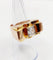 Bague 52 Bague tank Art déco XXL en or rose 18k et platine, diamant 58 Facettes A05970