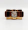 Bague 52 Bague tank Art déco XXL en or rose 18k et platine, diamant 58 Facettes A05970
