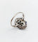 Bague 55 Art déco - Bague marquise en platine avec perle, diamants et saphirs 58 Facettes A06226