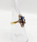 Bague 55 Bague duchesse antique en or 18k et platine, diamants taille rose et pierres bleues 58 Facettes A06416
