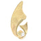 Broche Broche nœud vintage en or jaune 18 carats et perle de culture 58 Facettes CVBR19B