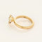 Bague 52 Bague solitaire Royal en or jaune 750 et diamants 58 Facettes LP1400/
