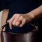 Bague 54 Bague en or jaune 750 sertie de cabochons de corail et diamants 58 Facettes LP1403/