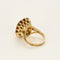Bague 55 La Citrine Mandarine - Bague en or jaune 750 sertie de citrine 58 Facettes LP1415/