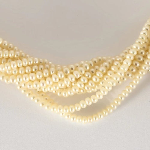 Collier La Torsade des Mers - Collier torsadé en perles et or jaune 58 Facettes LP1499/