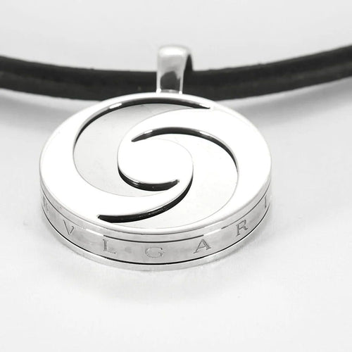 Collier BVLGARI Illusion Ying Yang - Collier en or blanc 750 et onyx 58 Facettes LP1449/