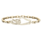 Bracelet MATY - Bracelet boucle en or jaune et or blanc 18 ct, diamants 58 Facettes LP1410/