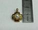 Pendentif Pendentif en or jaune 18 ct avec perle de culture 58 Facettes LP583/3