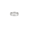 Bague 56 Alliance en or blanc 18 carats et diamants 58 Facettes LP368/10