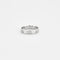 Bague 56 Alliance en or blanc 18 carats et diamants 58 Facettes LP368/10