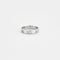 Bague 56 Alliance en or blanc 18 carats et diamants 58 Facettes LP368/10