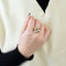 Bague 52.5 Senorita - Bague dôme tressée en or jaune et blanc, diamants 58 Facettes LP965/13