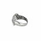 Bague 49.5 Bague jonc en or blanc sertie de diamants 58 Facettes LP962/13