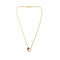 Collier Collier en deux ors 18 carats serti de 17 diamants 58 Facettes LP1120/16