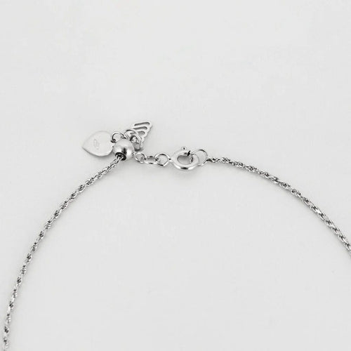 Collier Collier Cœur d’Amour - Collier en or blanc 750 et diamant 58 Facettes LP1122/16