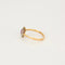 Bague 56 Bague en or jaune et blanc 18K rubis et diamants 58 Facettes LP1111/13