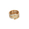 Bague 52 Bague L'Interminable en or rose et blanc avec diamants 58 Facettes LP1187