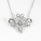 Collier Collier guirlande - Collier en or blanc et diamants 58 Facettes LP1188