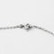 Collier Collier guirlande - Collier en or blanc et diamants 58 Facettes LP1188