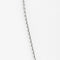 Collier Collier guirlande - Collier en or blanc et diamants 58 Facettes LP1188