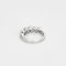 Bague 49.5 Bague en or blanc 585 et diamants taille princesse 58 Facettes LP264/13