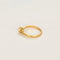 Bague 54 Bague solitaire jonc en or jaune 750 sertie d’une perle de culture 58 Facettes LP1271/BET