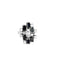 Bague 50 Bague style Art déco en or blanc 750, saphirs et diamants 58 Facettes LP1243/11