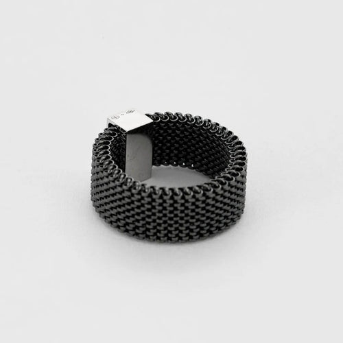 Bague 60 Mauboussin Mes mains sur ta taille - Bague en acier et or blanc 58 Facettes LP1272/BET