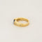 Bague 53.5 Bague jonc en or jaune 18 carats avec saphir et diamants 58 Facettes LP1224/10