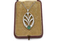 Collier Art Nouveau - Collier en or blanc, diamants et émeraude cabochon 58 Facettes 11788