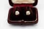 Bague Boucles d’oreilles solitaires en or jaune 18 carats et diamants 0,95 ct 58 Facettes 11833